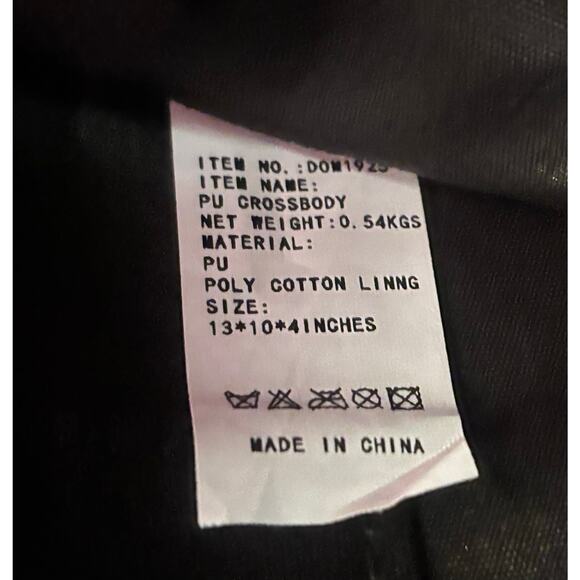 Green Crossbody Bag w/Guitar Strap - Picture 5 of 7